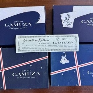 2 cajas cuchillos de acero inoxidable de alta calidad marca Gamuza (de 6 unidades cada una) - imagen 2