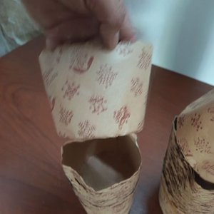 Lote de Moldes de Papel para Pan Dulce Navideño - imagen 4