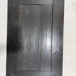 Juego de Jardín Metálico y Madera Oscura - imagen 6