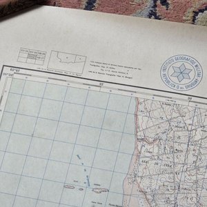 Mapa Topográfico Colonia del Sacramento y La Estanzuela, Instituto Geográfico Militar - imagen 3
