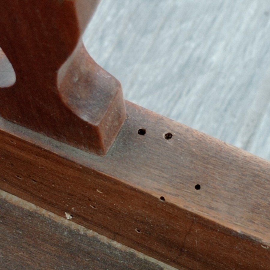 Cuna de bebé en roble con detalles de madera - imagen 5