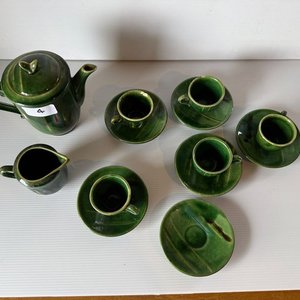 Juego de Café Incompleto Verde Brillante - imagen 2