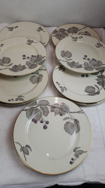 Lote siguiente: Juego de 12 platos de cena en porcelana ROSENTHALE