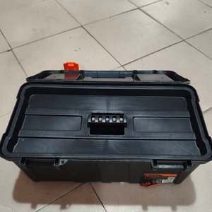 Caja de Herramientas Táctil con Organizadores Transparentes - imagen 3