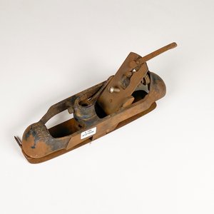 Cepillo de Carpintero Antiguo Inglés de Hierro Fundido - imagen 3