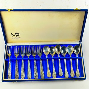 Estuche con 12 Piezas de Cubiertos para Postre "Pantheon" - imagen 3