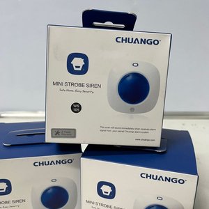 Sirena Inalámbrica Mini Chuango WS 105 para Alarma de Seguridad - imagen 2