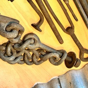 Grandes Tensores, ganchos, cadenas etc, todo de gran tamaño - imagen 7