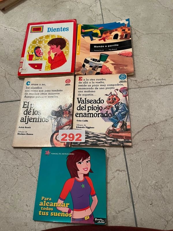 Lote de 5 Libros Infantiles Ilustrados