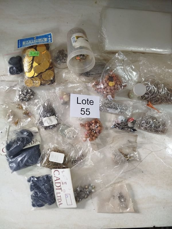 Lote de Materiales para Bisutería y Manualidades