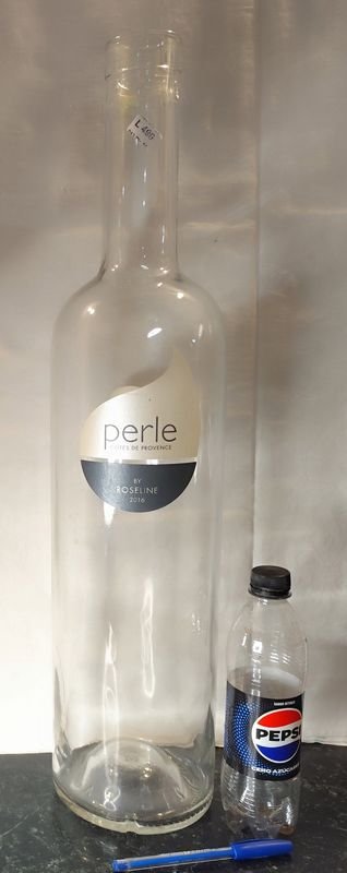 Botella de vino francesa gigante para coleccionar corchos - imagen 3