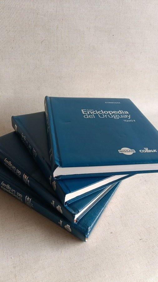 Gran Enciclopedia del Uruguay Tomos I, II, III y IV - El Observador