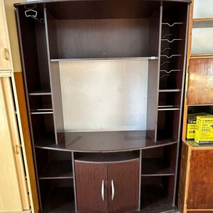 Lote siguiente: Aparador de Comedor Marrón Oscuro