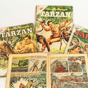 4 revistas comic`s Tarzan numeros 36, 48, 57 y 101  - imagen 2