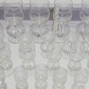 Lote de 50 Copas de Vidrio Transparente en Varios Modelos y Tamaños - imagen 6