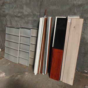 Lote de Paneles, Perfiles y Muestrarios con Planchas de Chapa - imagen 2