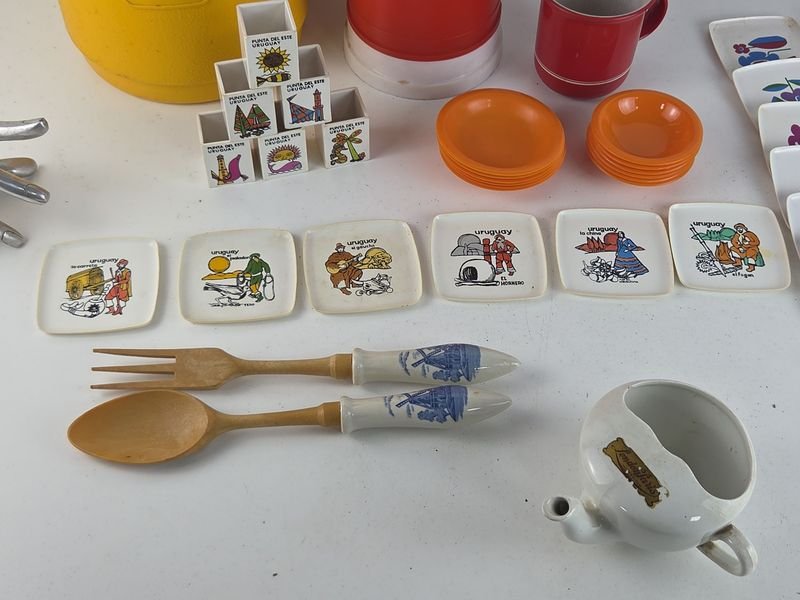 Accesorios vintage y gran bandeja en cobre - imagen 3
