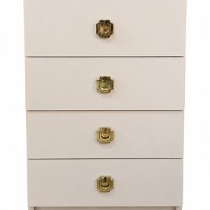 Lote anterior: Cajonera Blanca de MDF Laminado con Tiradores Dorados