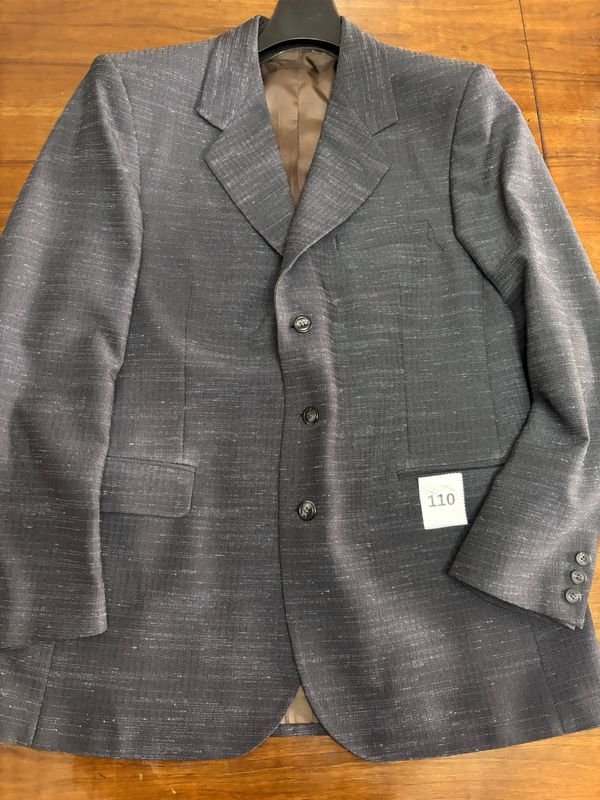 Saco de Vestir Talle 52 Gris Oscuro