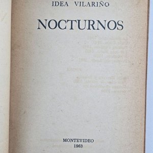 Idea Vilariño - Nocturnos - Segunda Edición 1963 - imagen 2