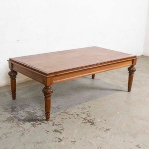 Mesa de Living Rectangular Inglesa Talla en Patas y Borde - imagen 1