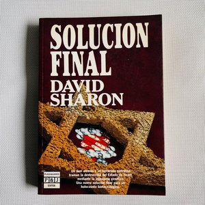 Lote anterior: Libro "Solución Final" de David Sharon sobre el Holocausto