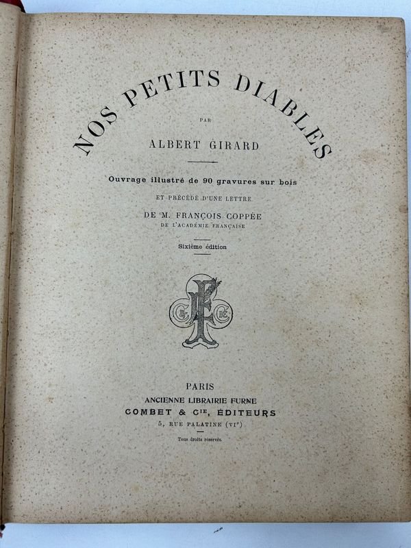 Libro ilustrado: Nos petits diables de Albert Girard - imagen 2