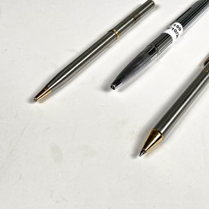 Tres Lapiceras Biromes Metálicas Diferentes - imagen 2