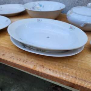 Juego de Vajilla Olmos de Loza Pintada - 53 Piezas - imagen 11