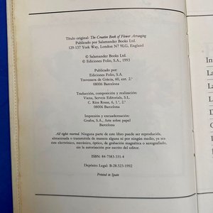 Guía Creativa de Composiciones Florales: Diseño y Técnicas por Van Hall (1993) - imagen 5