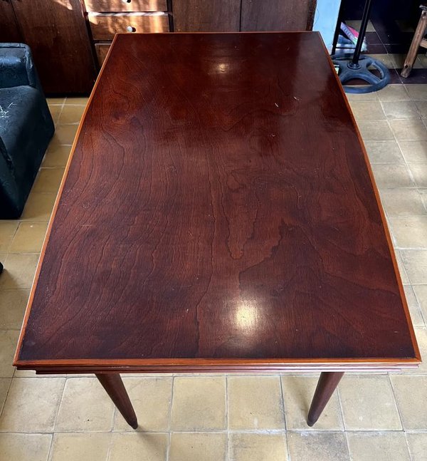 Juego de Comedor con Mesa Extensible y Seis Sillas de Madera - imagen 3