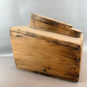 Caja Antigua de Lustrabotas de Madera - imagen 3