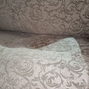 Sillón Antiguo de Dos Cuerpos Tapizado en Gobelino - imagen 2