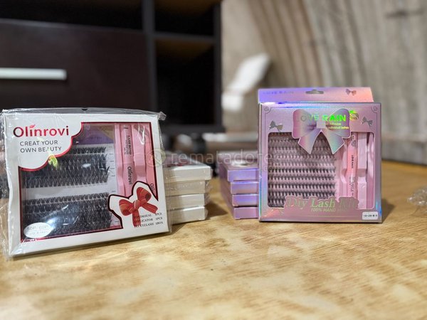 Set de Pestañas Postizas Olnrovi y Love Gain
