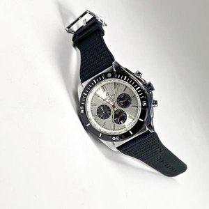 Reloj Breitling Chronomat Caballero Malla Goma Funciona - imagen 1