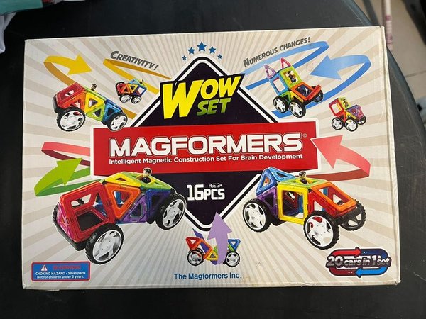 Set de Construcción Magnético Magformers Wow Set