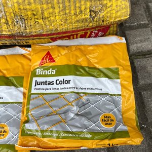 10 Bolsas Sika Binda Juntas Color 1Kg - imagen 6