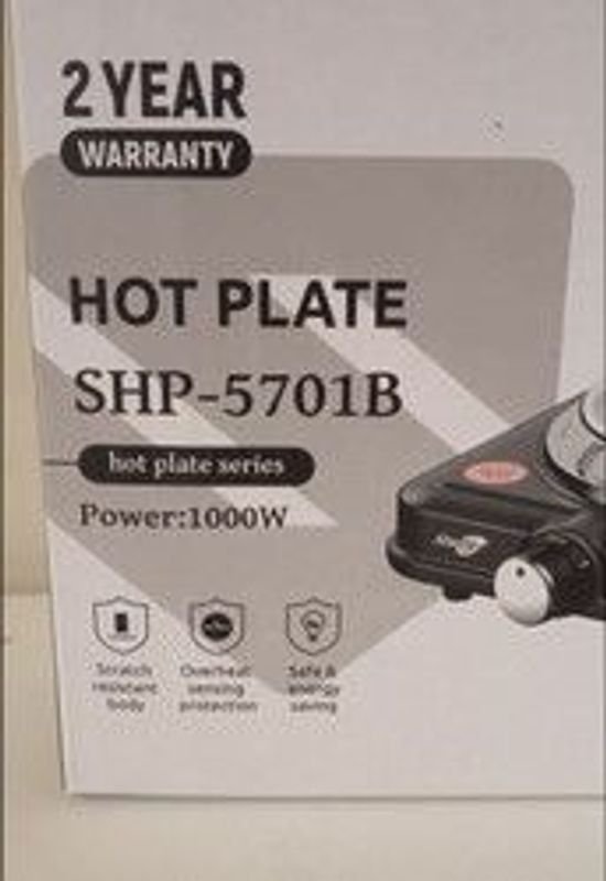 Placa de calor eléctrica Starlux SHP-5701B - Nuevo y en caja - imagen 3