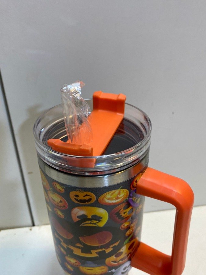Jarra termica halloween negra - imagen 3