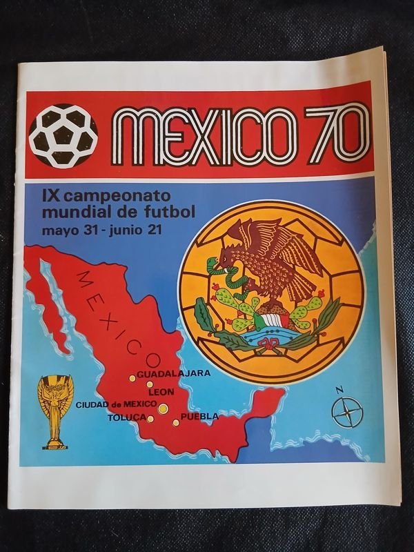 Álbum México 70 Completo con Figuritas Impresas