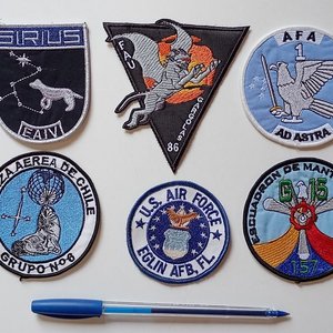 Lote anterior: Lote de 6 Parches de Aviación Militar de Distintos Países