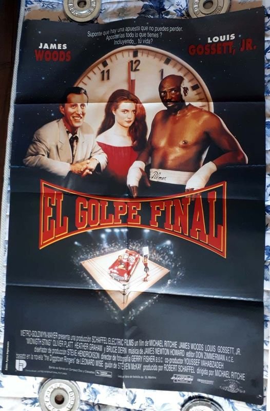 Poster Original "El Golpe Final" (Diggstown) - James Woods, 1992