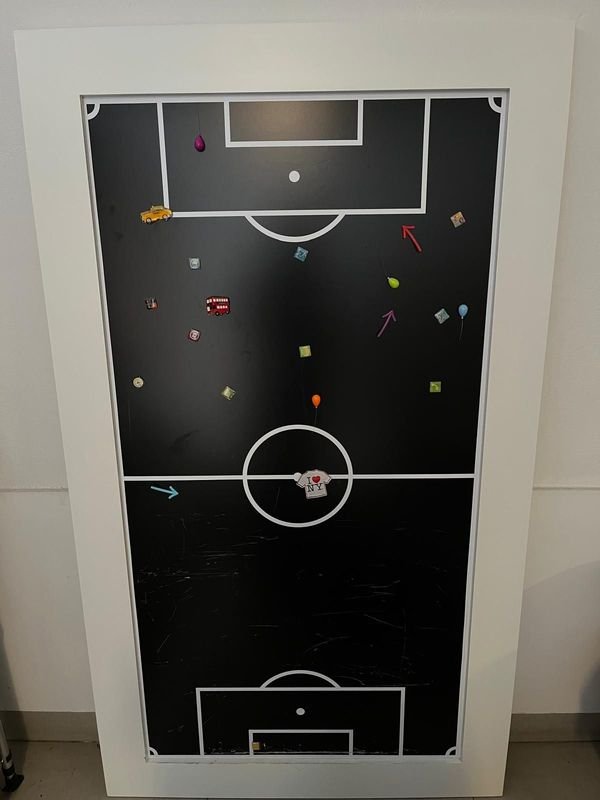 Cartel Cancha de Fútbol Imantada para Colgar - imagen 1