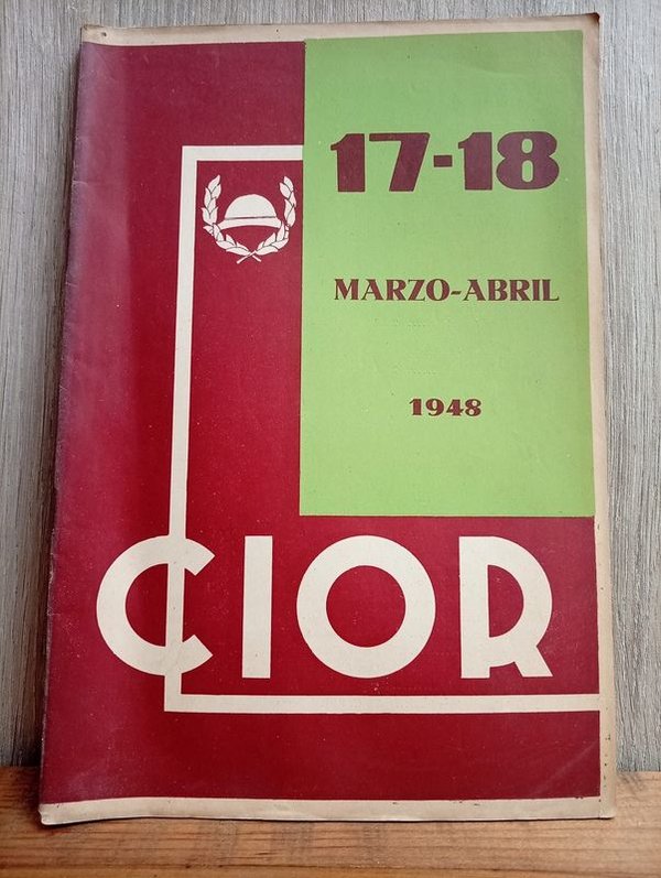 Revista "CIOR" - Centro de Instrucción de Oficiales de Reserva - Uruguay 1948 - imagen 1