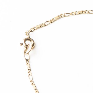 Pulsera de Oro 18k Figaro 18 cm - imagen 2