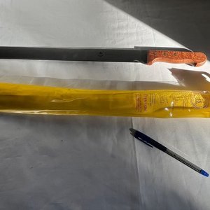 Cuchilla para Shawarma Profesional, Hoja Larga de Acero Inoxidable - imagen 6