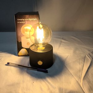 Lámpara LED Recargable Vintage con Dimmer, Nueva en Caja - imagen 3