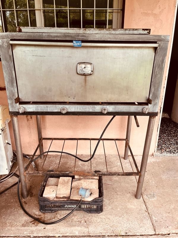 Horno Pizzero Profesional a Gas con Ladrillos Refractarios