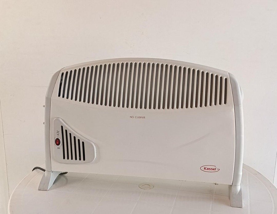 Estufa Convector Kassel Blanca a Convección - 3 Niveles de Potencia