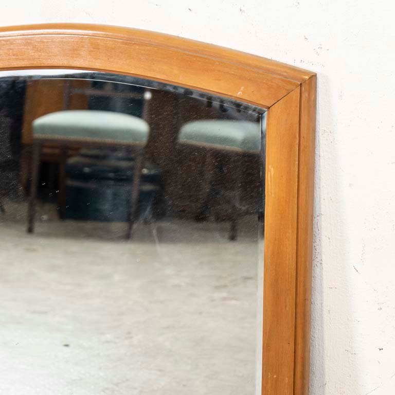 Espejo biselado con marco de madera - imagen 2